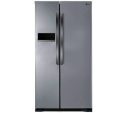 LG GSB325PVQV American-Style Fridge Freezer - Silver